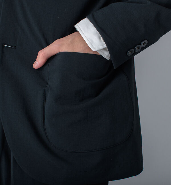 ABAHOUSE「【セットアップ対応  / ストームフリース】4WAYストレッチ ジャケット」|テーラードジャケット|