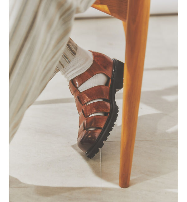 alfredoBANNISTER「ボリュームソール グルカサンダル / グルカシューズ」|サンダル|