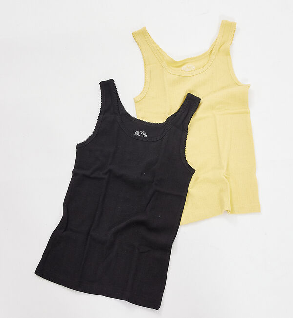 Rouge vif「【FRUIT OF THE LOOM】2Pセット / キャミソール / タンクト」|キャミソール|イエロー系その他1