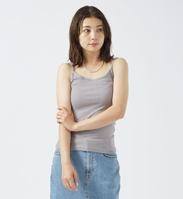 Rouge vif「【FRUIT OF THE LOOM】2Pセット / キャミソール / タンクト」|キャミソール|