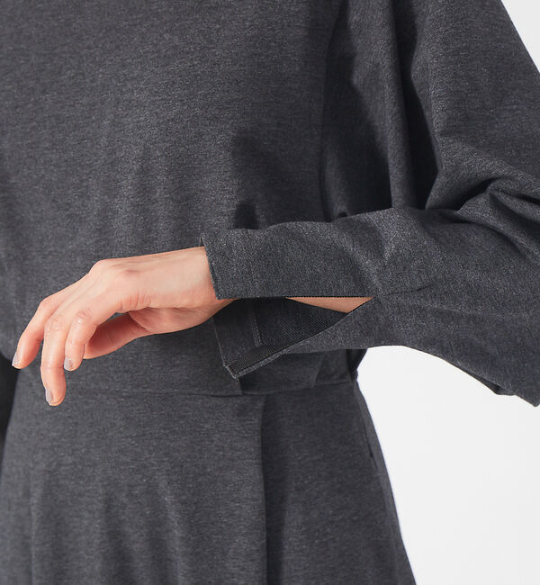 qualite「【鳳山えり&times;qualite】2WAYバックリボンワンピース」|ワンピース|