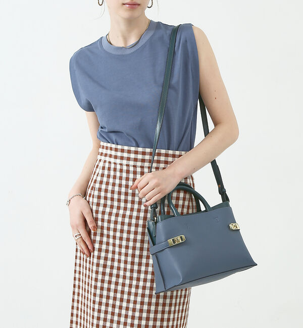 LOWELL things「【TVドラマ使用商品】Dual/ベルテッドスクエアminiトートBAG」|トートバッグ|