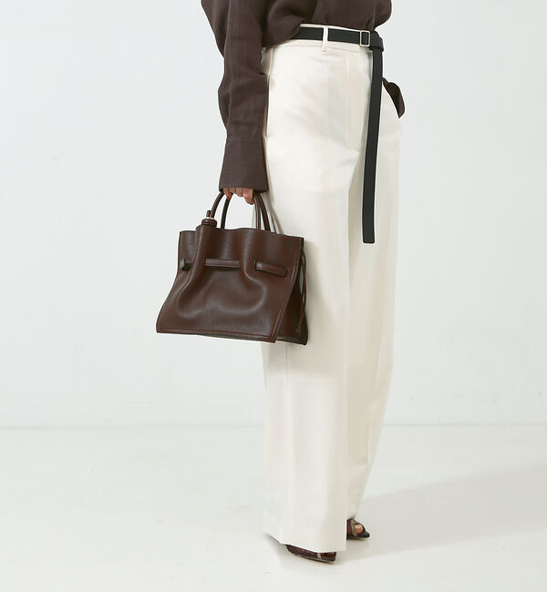 LOWELL things「Swell/2WAYギャザーオープントートBAG mini」|ショルダー・メッセンジャー|