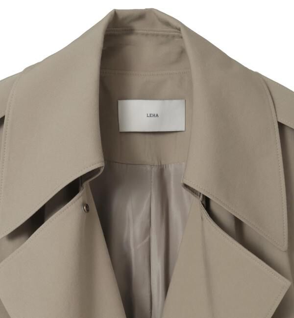 Liesse「【LEHA/レハ】MAPLE TRENCH COAT(DR4WC001)」|トレンチコート|