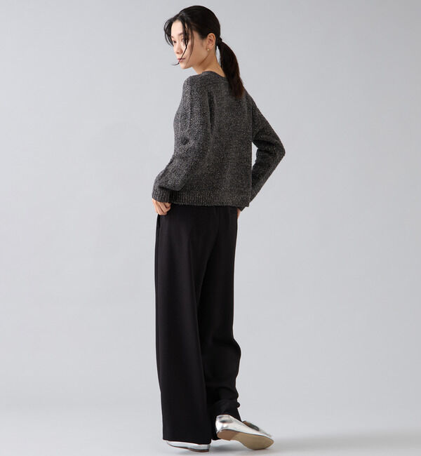 Liesse「2WAYニットカーディガン」|カーディガン|