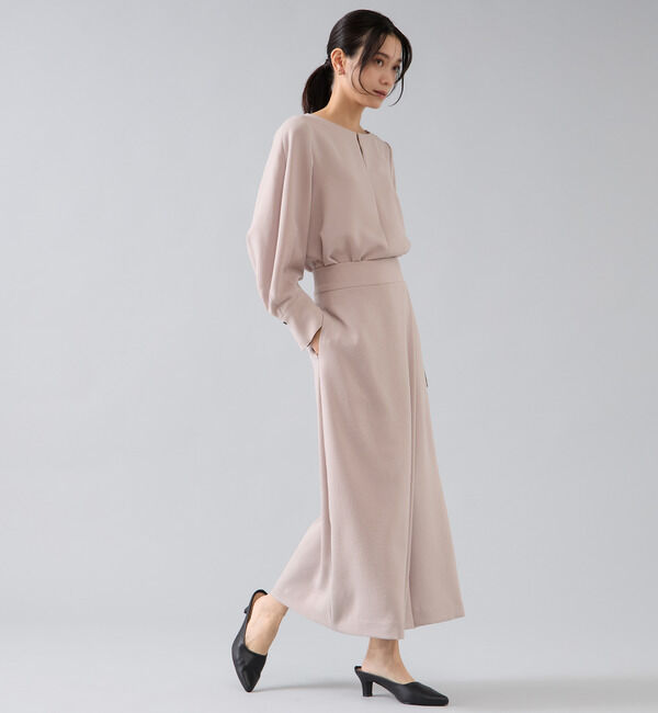 Liesse「ラップ風ナロースカート」|スカート|