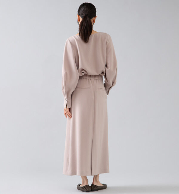 Liesse「ラップ風ナロースカート」|スカート|