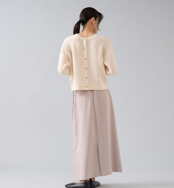 Liesse「ラップ風ナロースカート」|スカート|