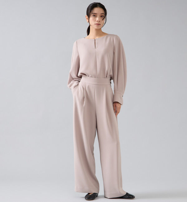 Liesse「タックワイドパンツ」|その他|