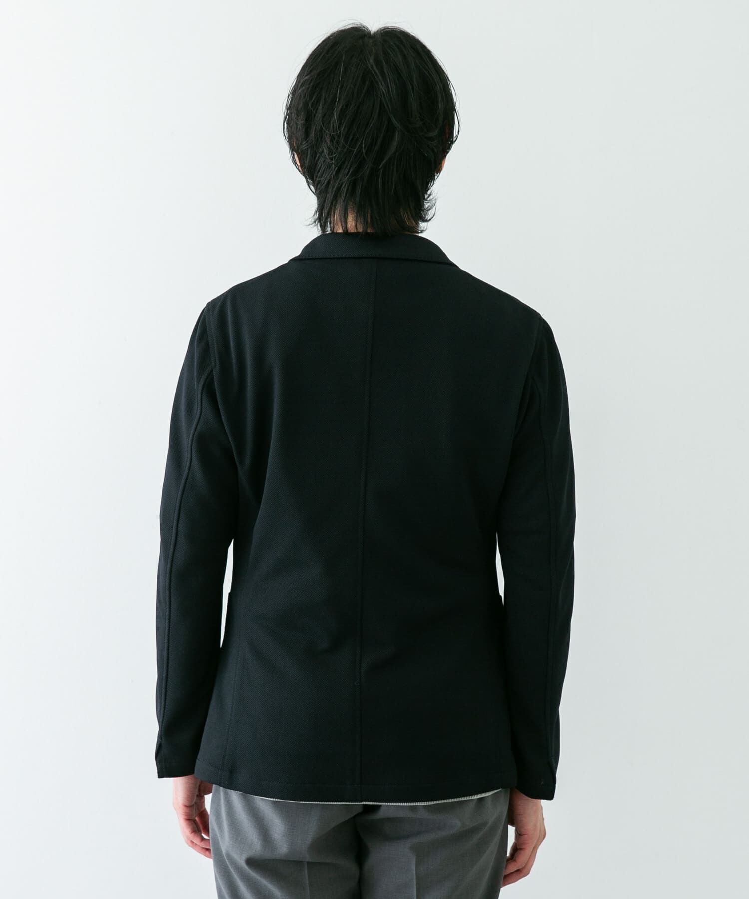 URBAN RESEARCH DOORS「『イージーケア/速乾』LIFE STYLE TAILOR　メランジニットイージージャケット」|その他|