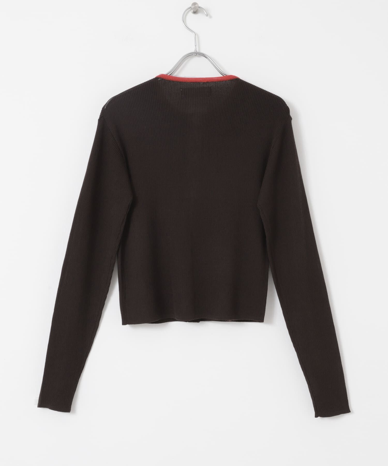 URBAN RESEARCH DOORS「『別注』Audrey and John Wad&times;DOORS　バイカラーカーディガン」|カーディガン|