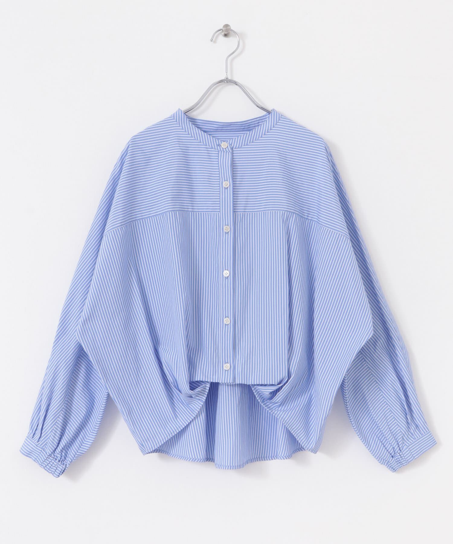 Sonny Label 「『WEB限定』フロントタックバンドカラーシャツ」|シャツ・ブラウス|