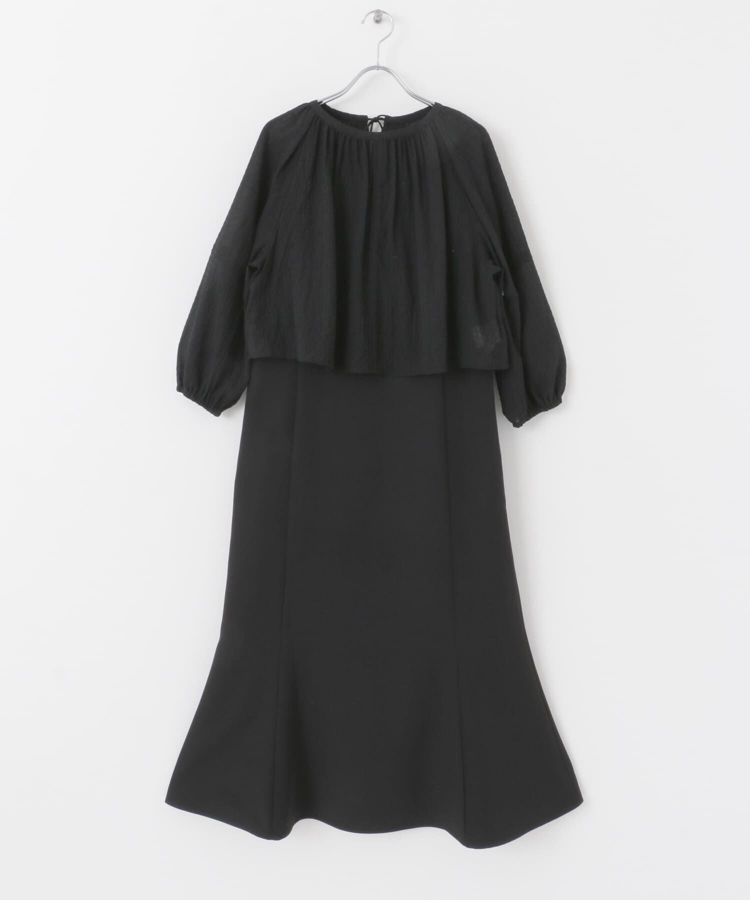 URBAN RESEARCH ROSSO「ブラウス&times;キャミセットワンピース」|ワンピース|