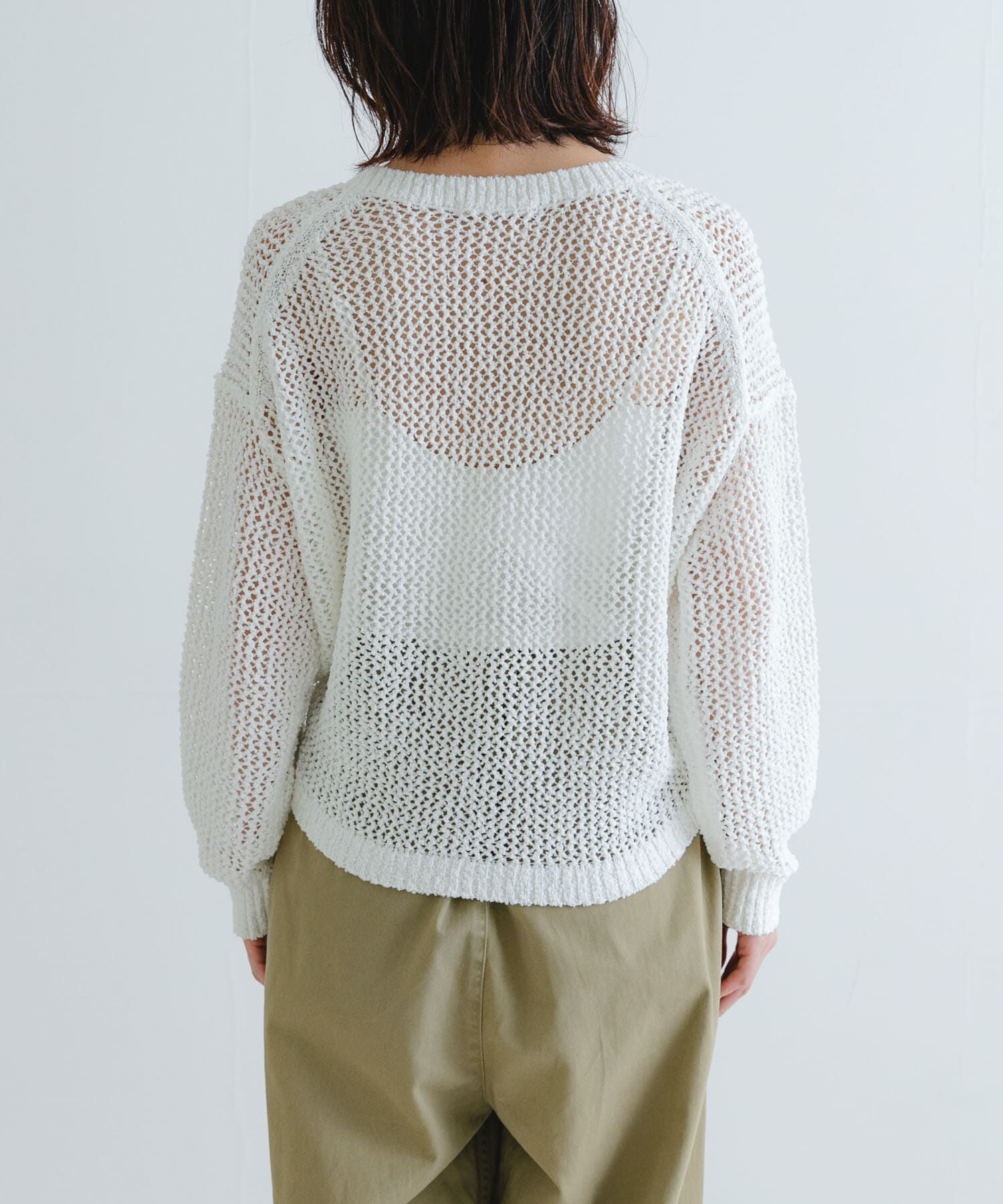 URBAN RESEARCH「透かし柄2WAYニットカーディガン」|カーディガン|