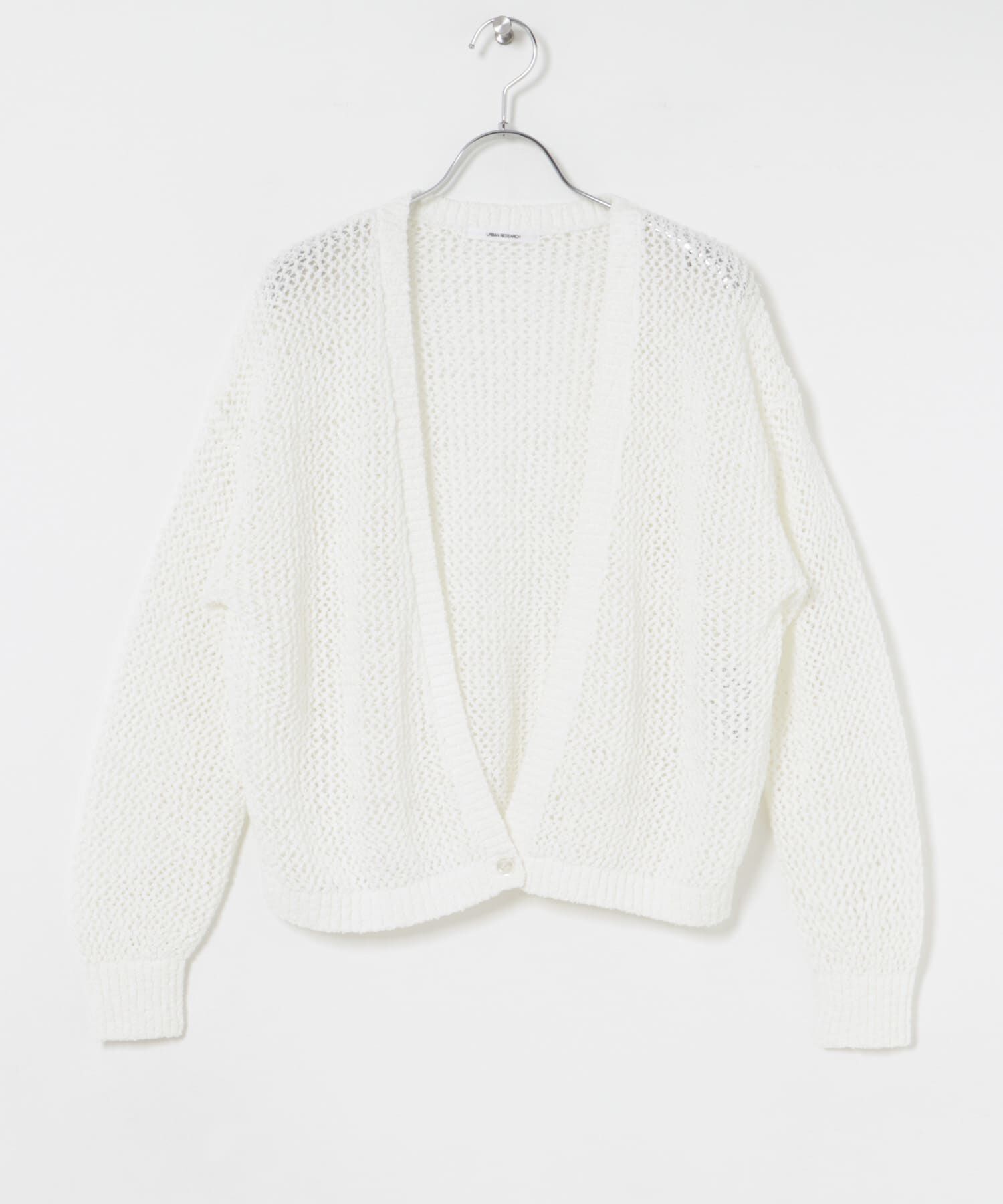 URBAN RESEARCH「透かし柄2WAYニットカーディガン」|カーディガン|