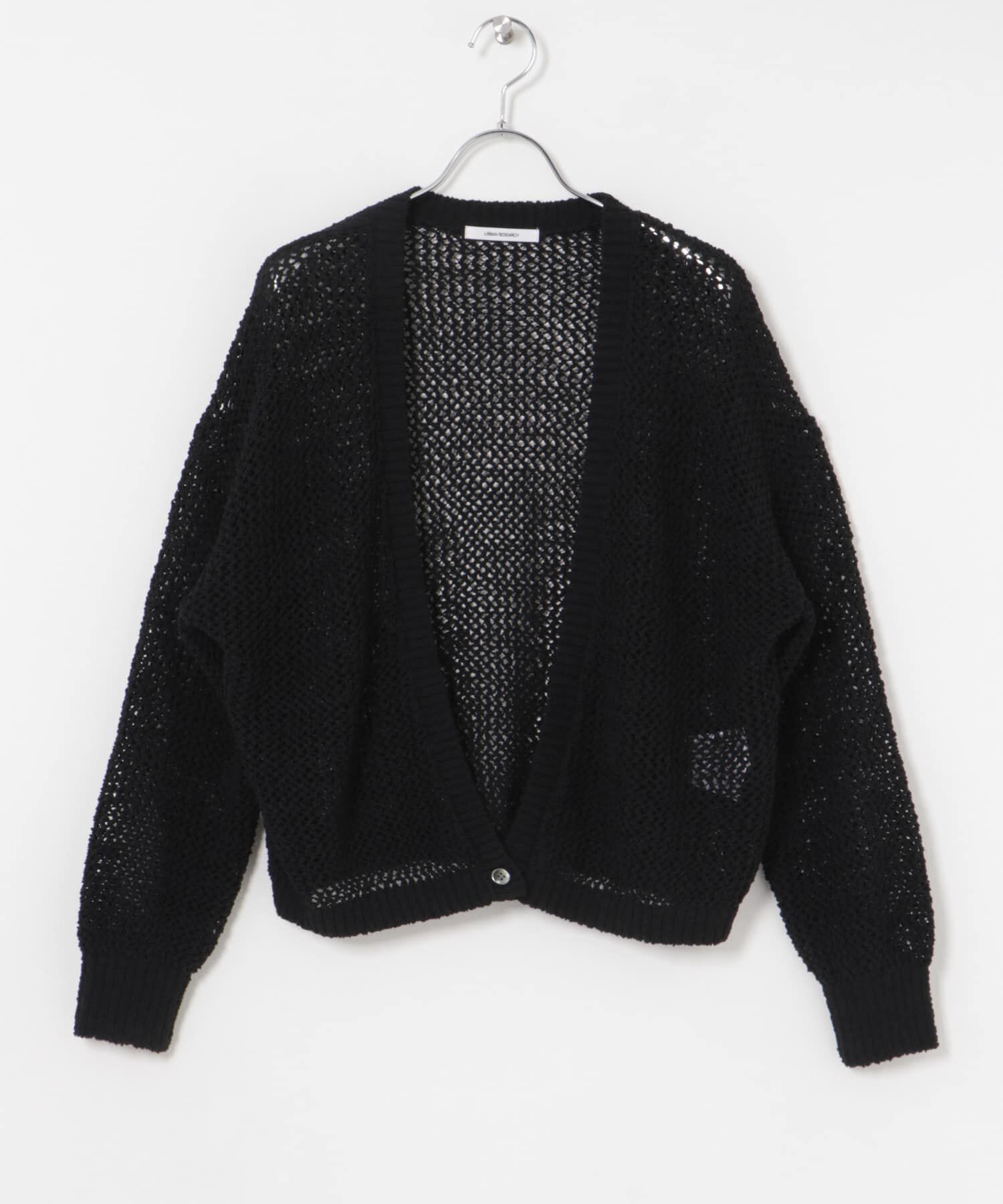 URBAN RESEARCH「透かし柄2WAYニットカーディガン」|カーディガン|