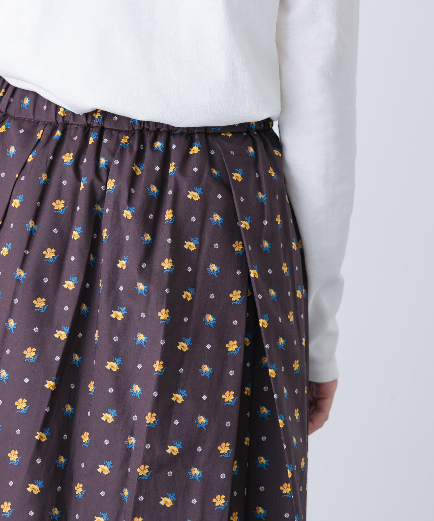 かぐれ「リバティプリントスカート」|スカート|