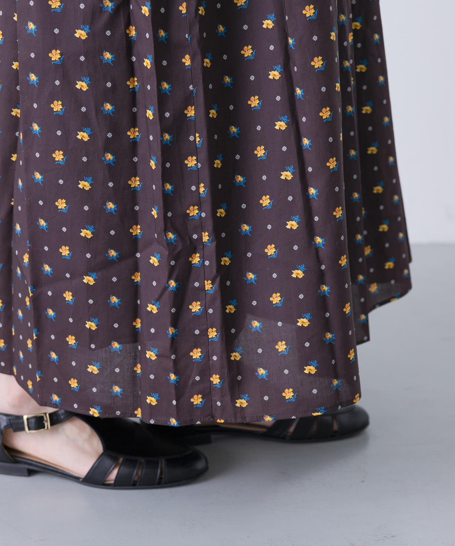 かぐれ「リバティプリントスカート」|スカート|