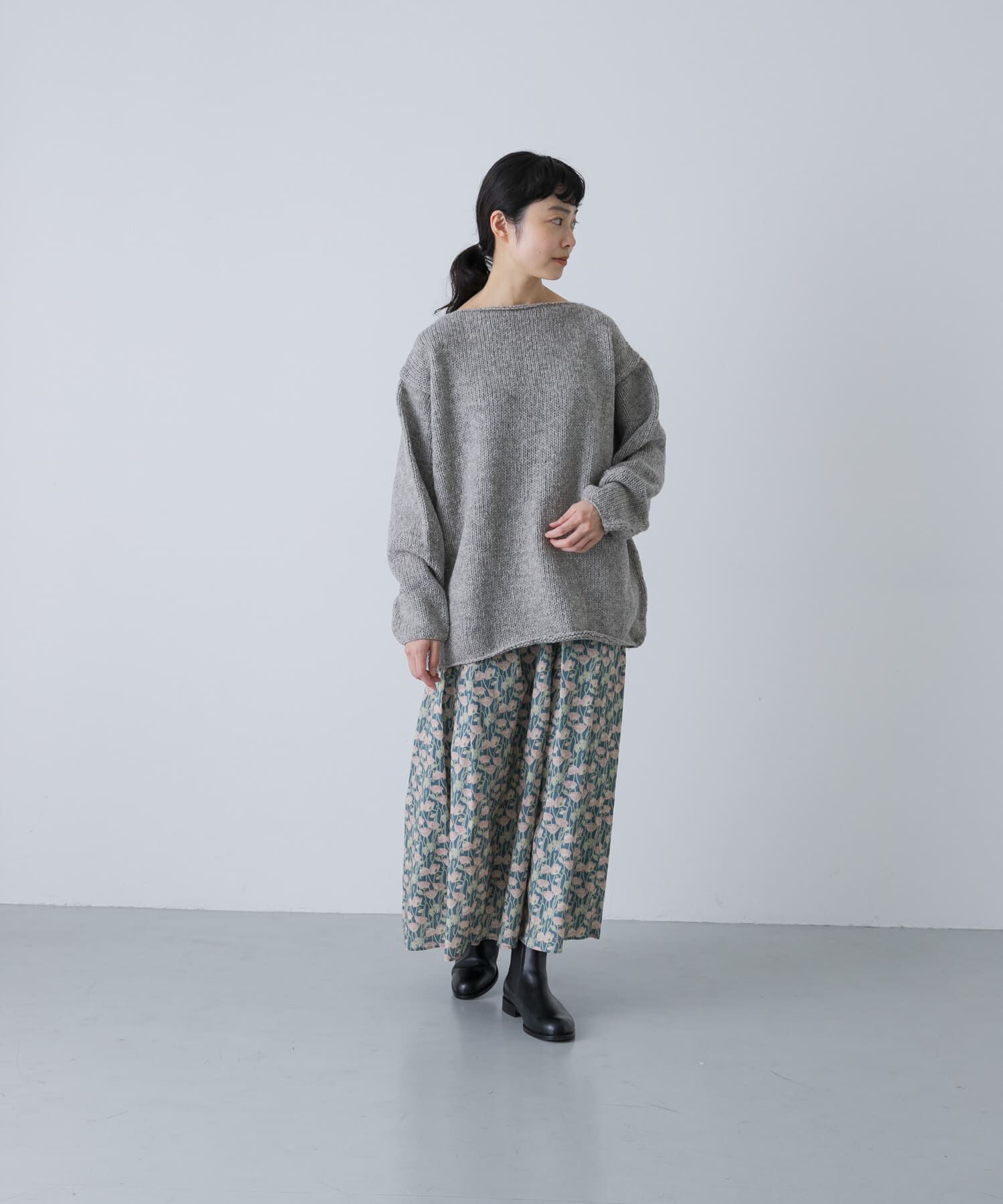 かぐれ「リバティプリントスカート」|スカート|