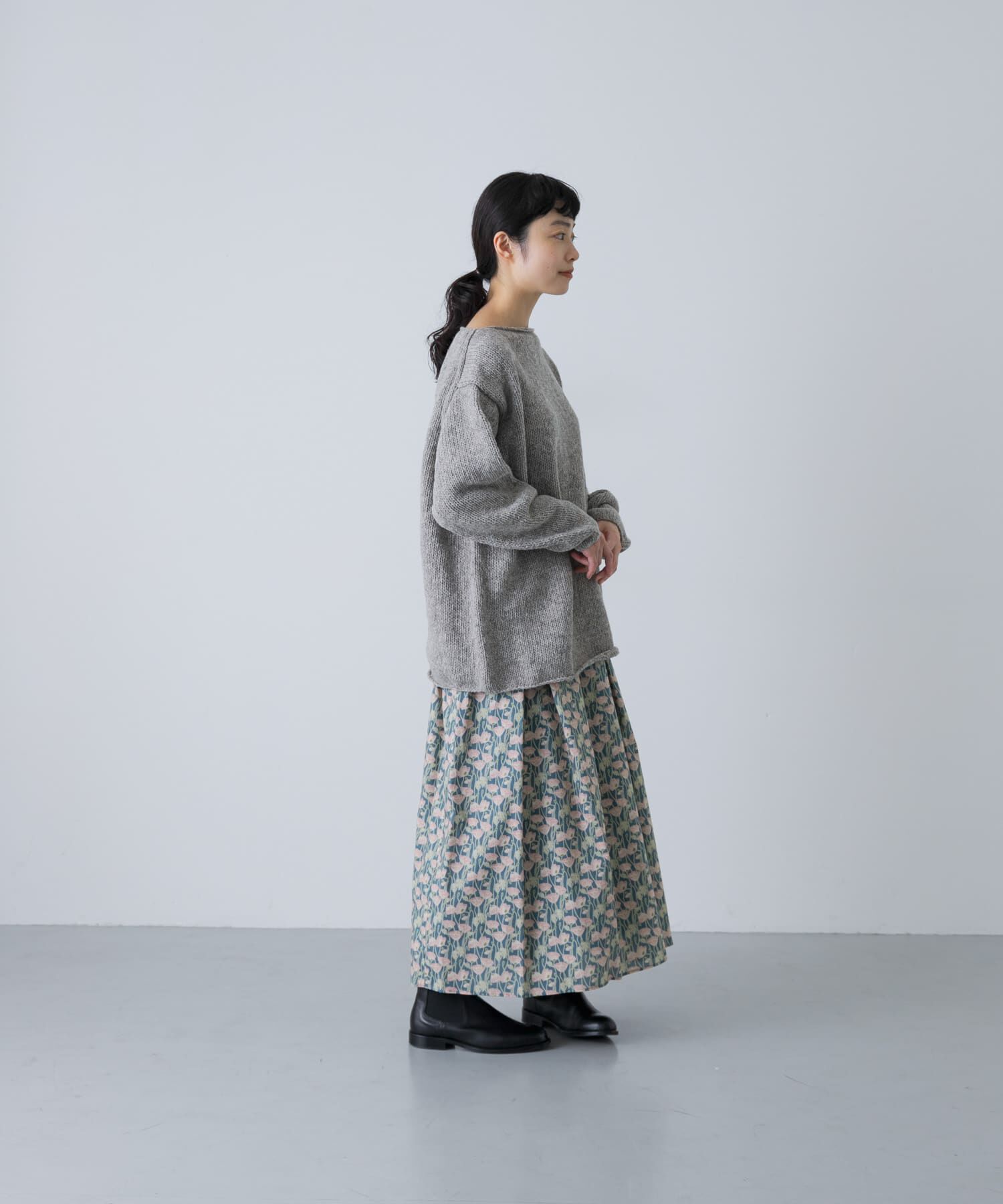 かぐれ「リバティプリントスカート」|スカート|