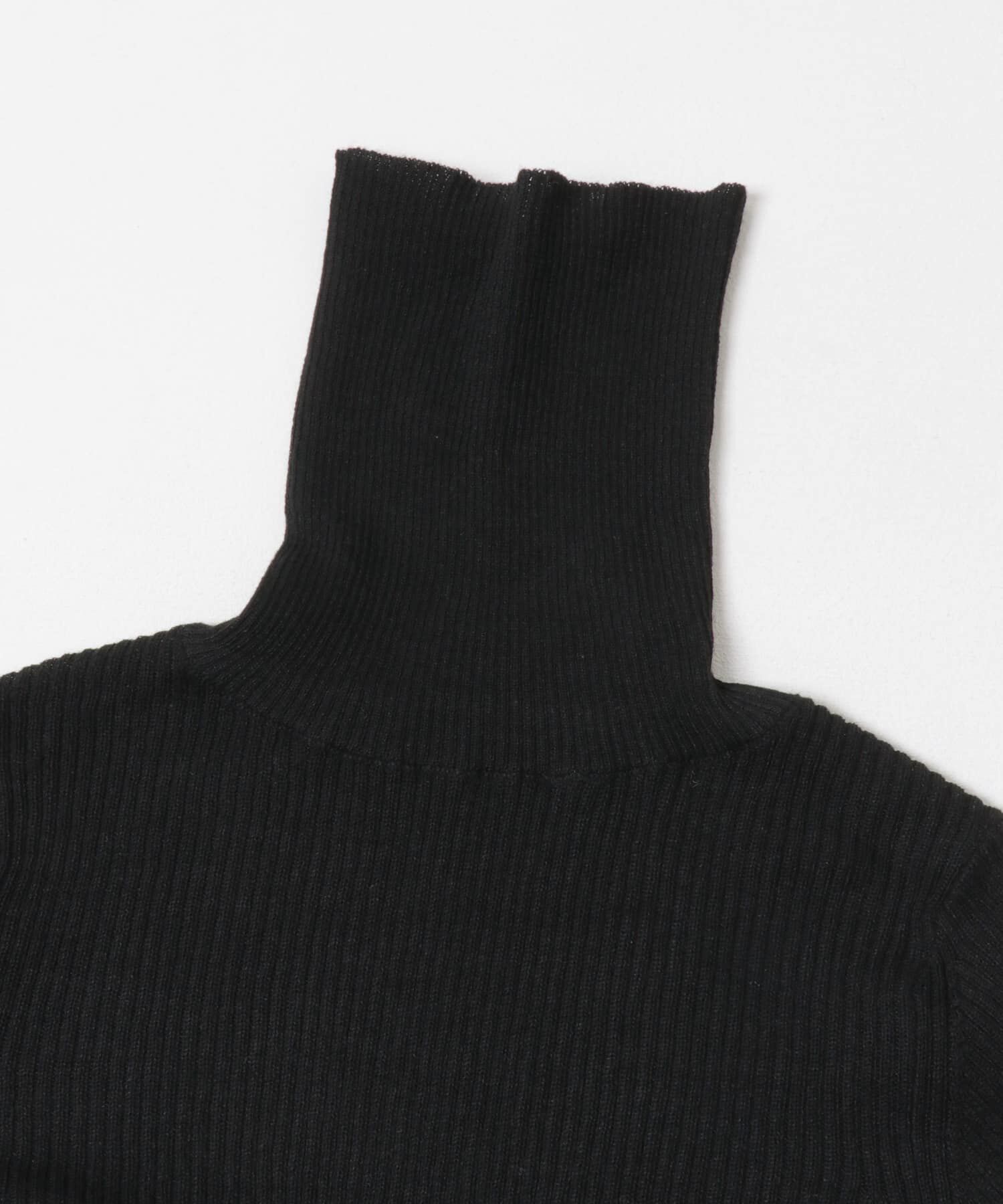 URBAN RESEARCH ROSSO「F by ROSSO　ウォッシャブルシアーリブタートルニット」|ニット・セーター|