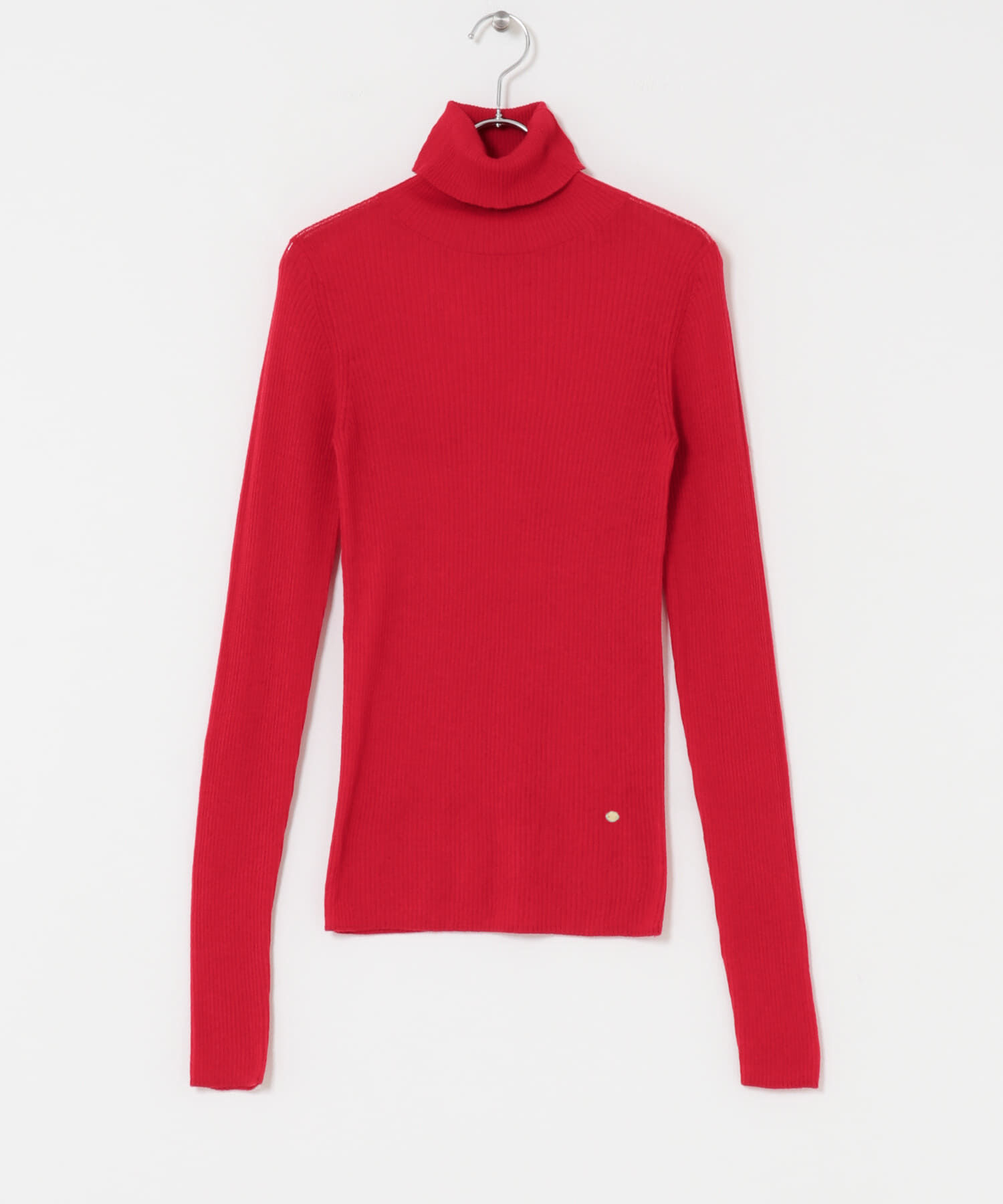 URBAN RESEARCH ROSSO「F by ROSSO　ウォッシャブルシアーリブタートルニット」|ニット・セーター|