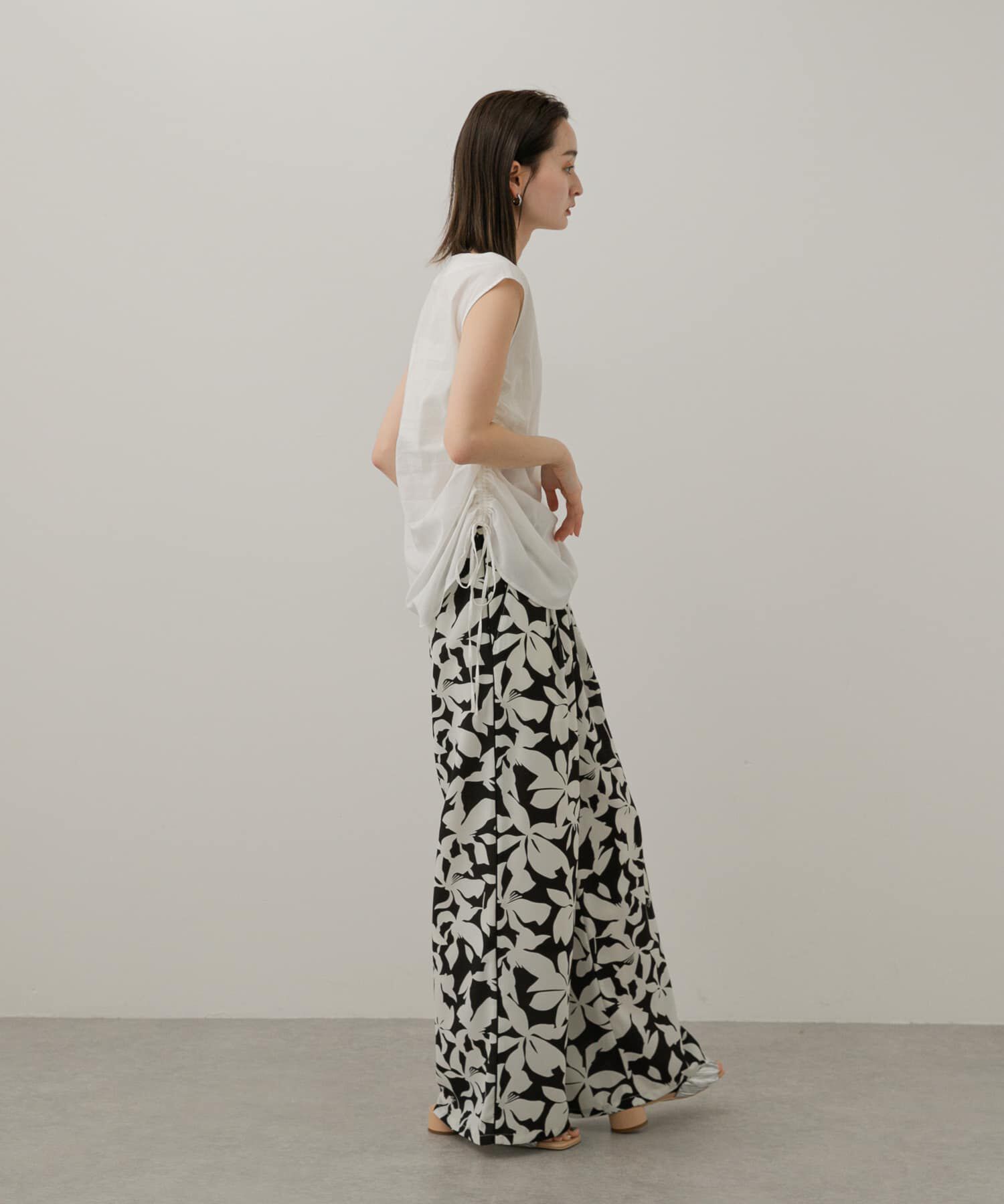 SENSE OF PLACE by URBAN RESEARCH「アシンメトリーシャーリングトップ」|シャツ・ブラウス|