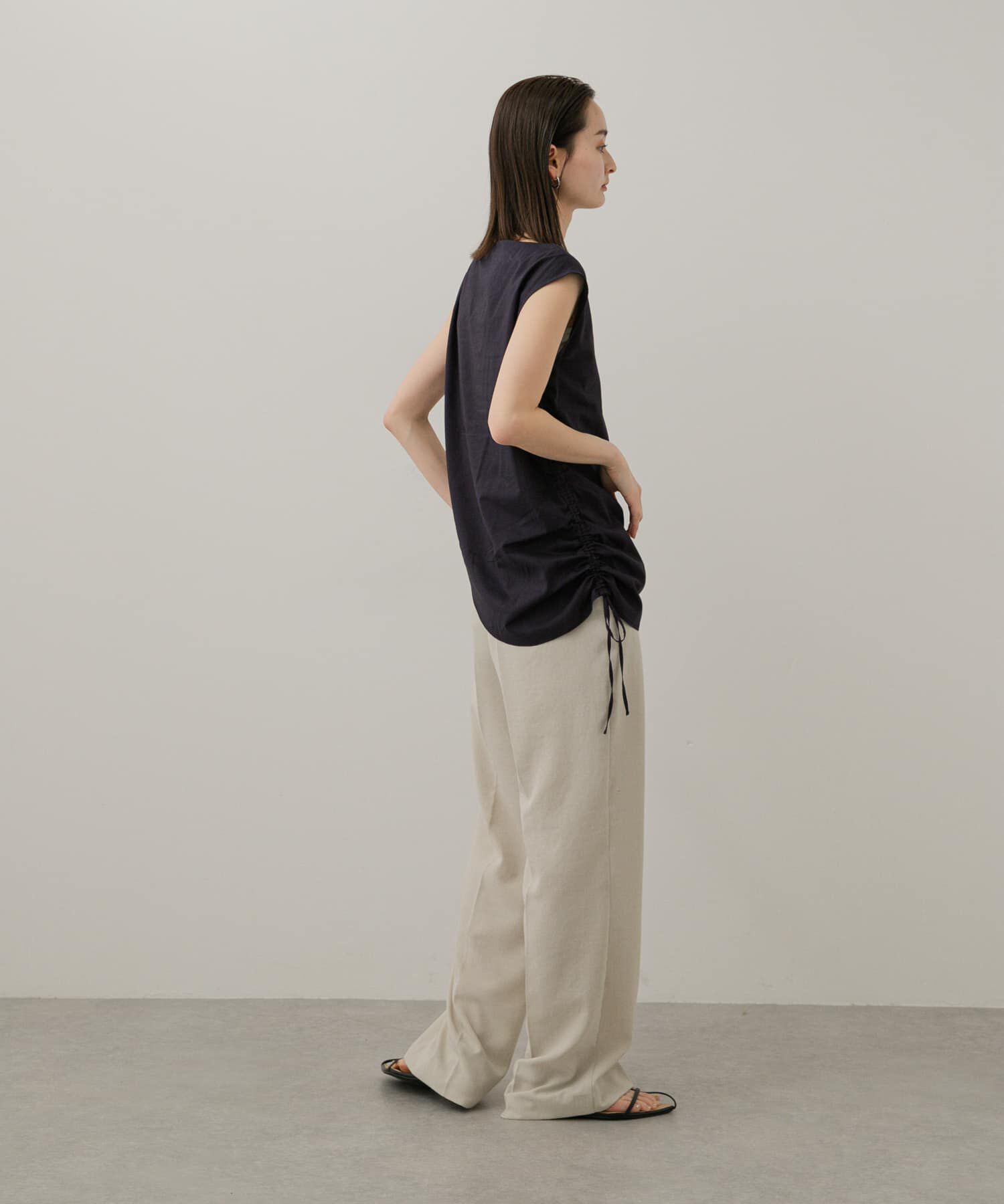 SENSE OF PLACE by URBAN RESEARCH「アシンメトリーシャーリングトップ」|シャツ・ブラウス|