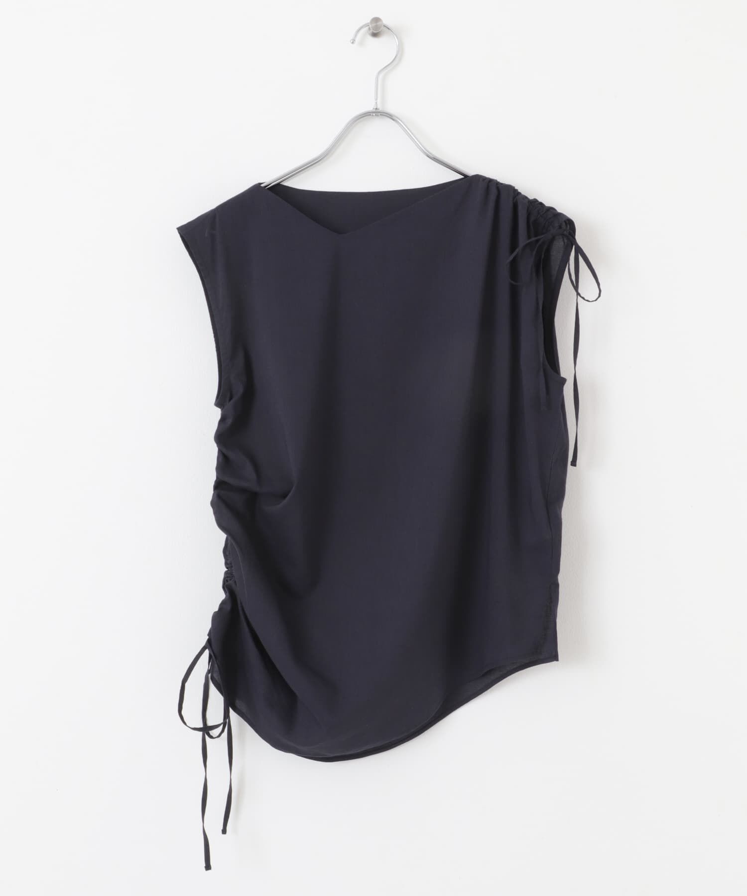 SENSE OF PLACE by URBAN RESEARCH「アシンメトリーシャーリングトップ」|シャツ・ブラウス|