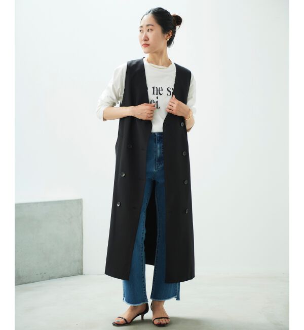 le.coeur blanc「2wayジレジャンパースカート」|ジャンパースカート|