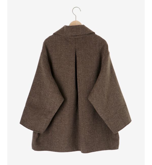 le.coeur blanc「《WEB限定アイテム》ヘリンボーンミドルコート」|その他|