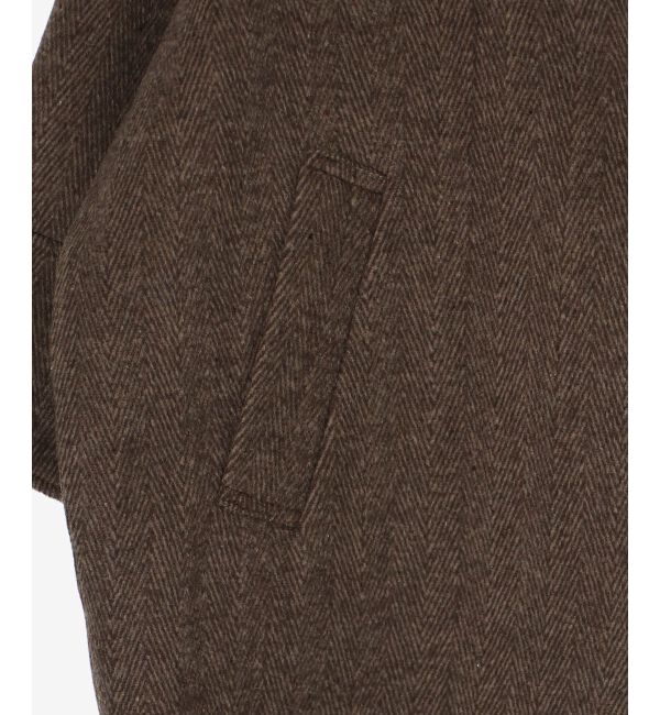 le.coeur blanc「《WEB限定アイテム》ヘリンボーンミドルコート」|その他|