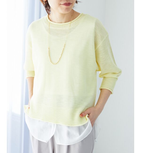 le.coeur blanc「レイヤードタンク」|タンクトップ|