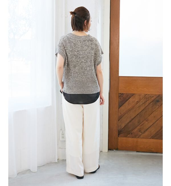 le.coeur blanc「レイヤードタンク」|タンクトップ|