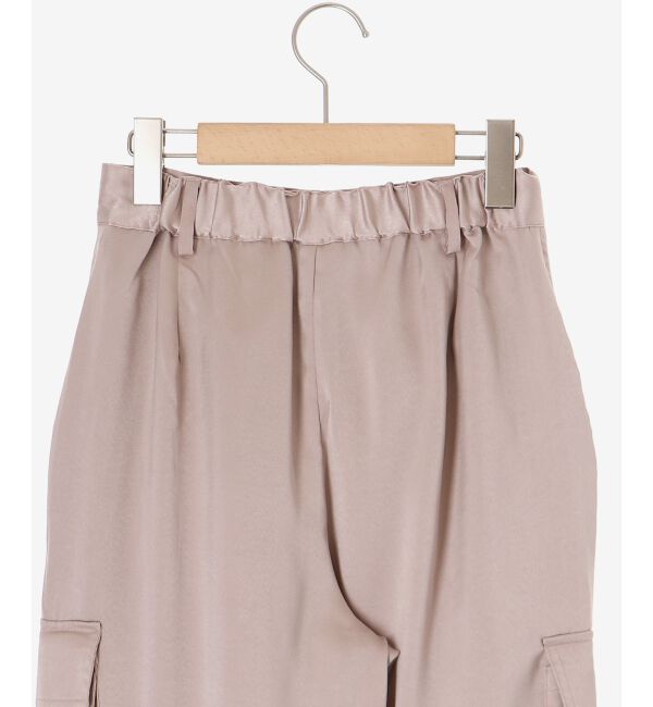 MAJESTICLEGON「サテンカーゴパンツ」|カーゴ|