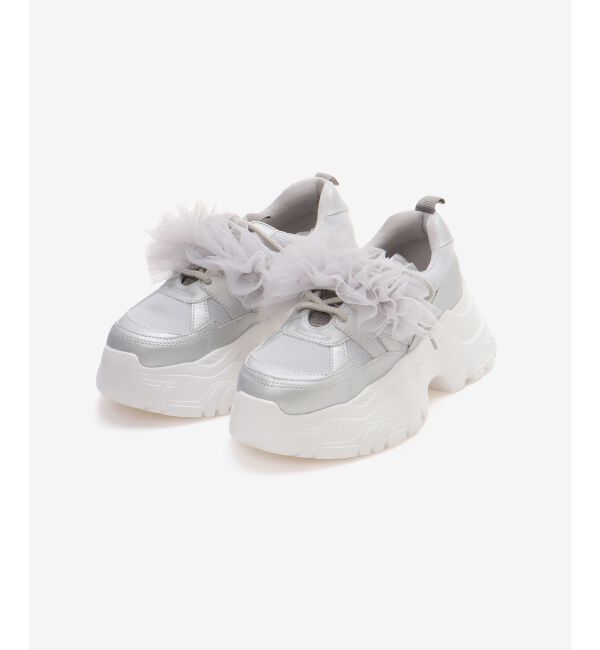 MAJESTICLEGON「取り外しできるフリルスニーカー」|スニーカー|