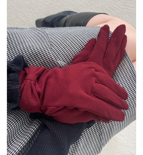  「リボンデザイングローブ」|手袋|