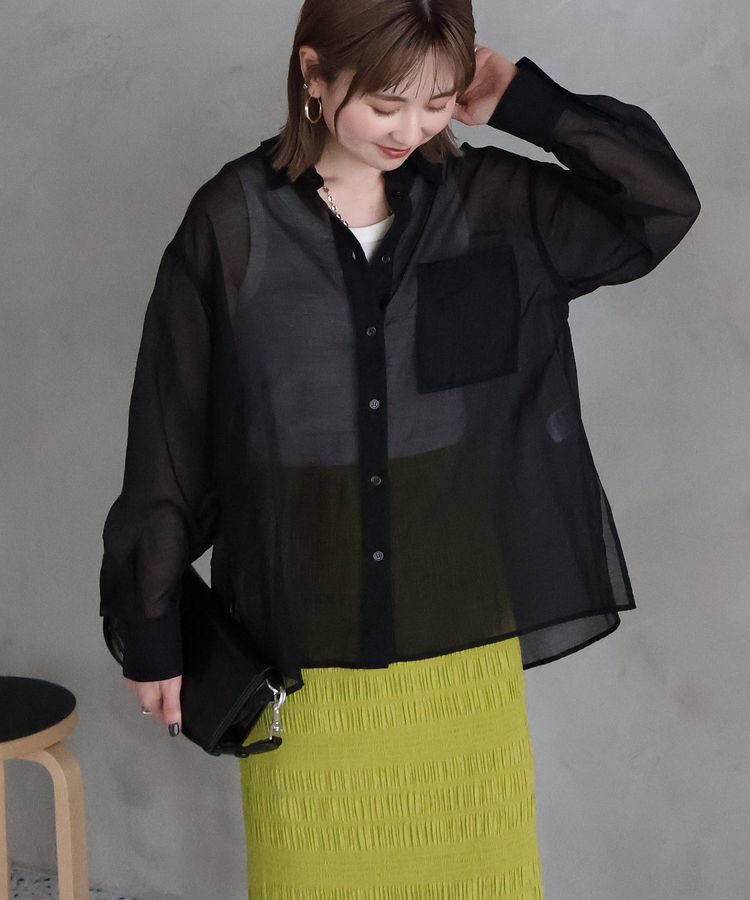 AMERICAN HOLIC「シアーシャツ」|シャツ・ブラウス|