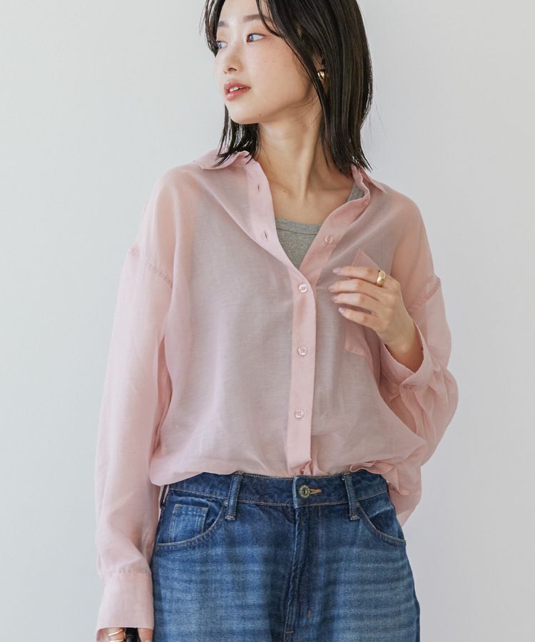 AMERICAN HOLIC「シアーシャツ」|シャツ・ブラウス|