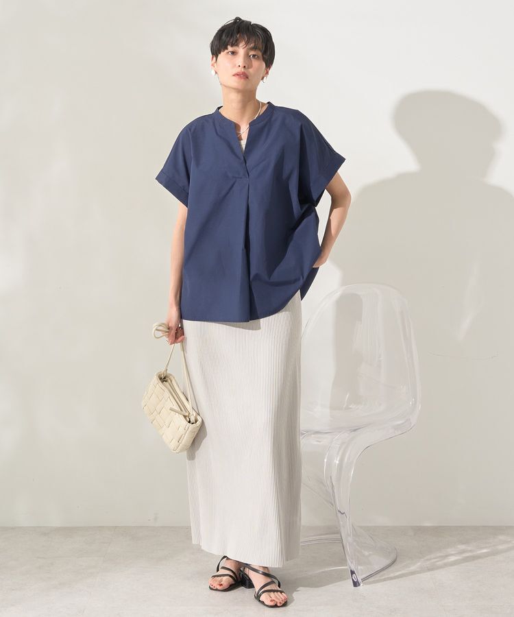 AMERICAN HOLIC「スキッパー半袖シャツ」|シャツ・ブラウス|