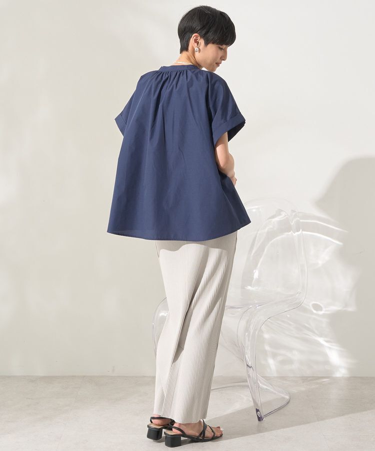 AMERICAN HOLIC「スキッパー半袖シャツ」|シャツ・ブラウス|