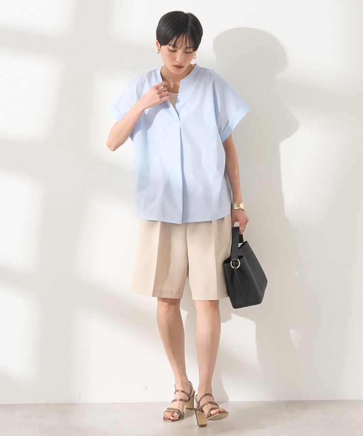 AMERICAN HOLIC「スキッパー半袖シャツ」|シャツ・ブラウス|