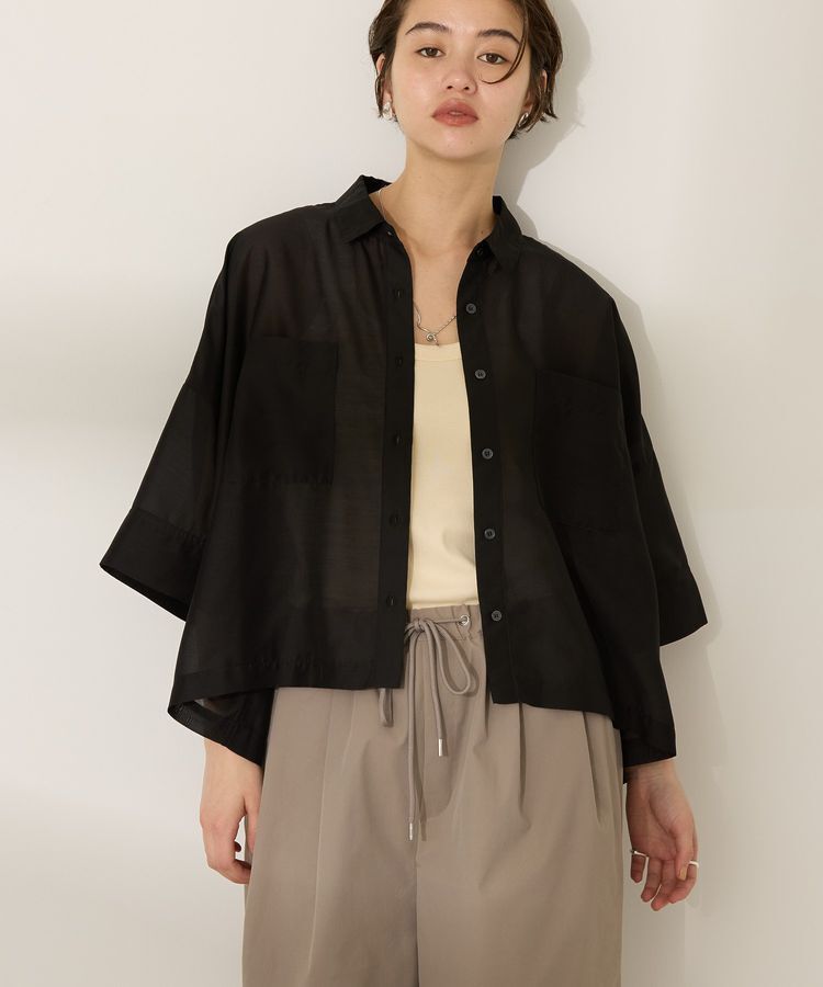 AMERICAN HOLIC「Wポケットシアー半袖シャツ」|シャツ・ブラウス|