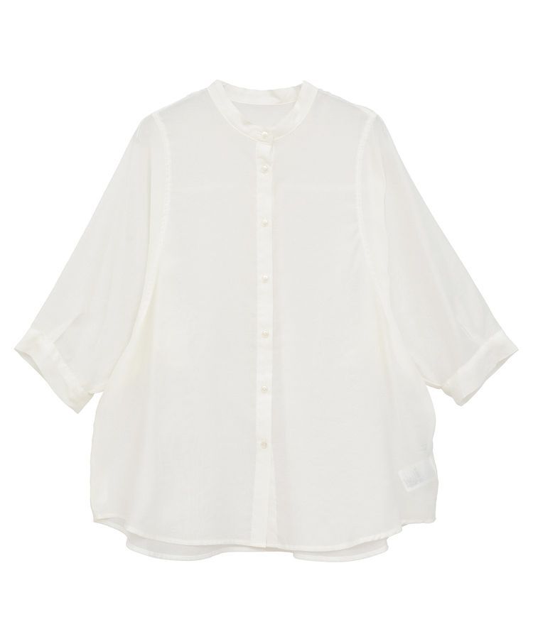 AMERICAN HOLIC「5分袖シアードルマンシャツ」|シャツ・ブラウス|