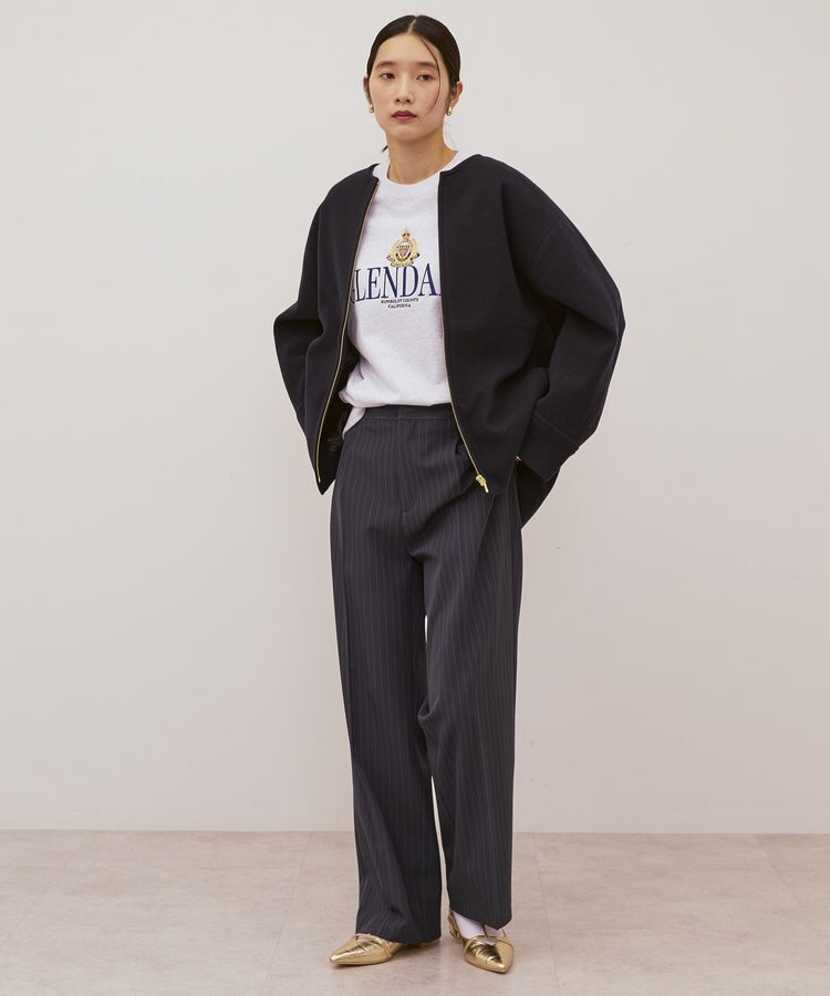 AMERICAN HOLIC「【選べる丈】中空FIBERノーカラーコート」|その他|