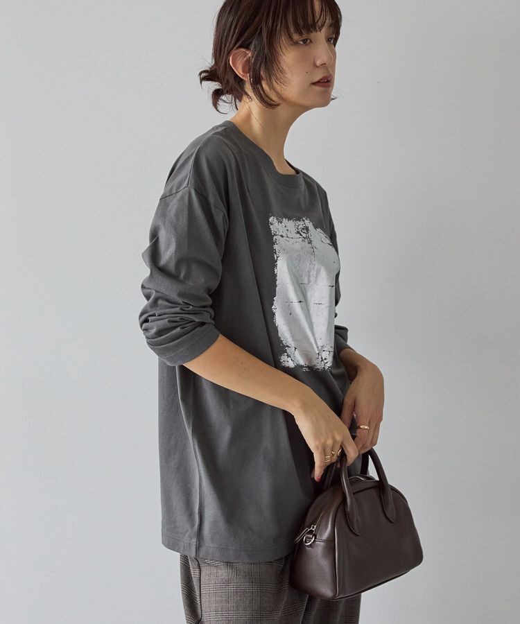 AMERICAN HOLIC「SILVER BOX ロングTシャツ/チュニック」|Tシャツ・カットソー|