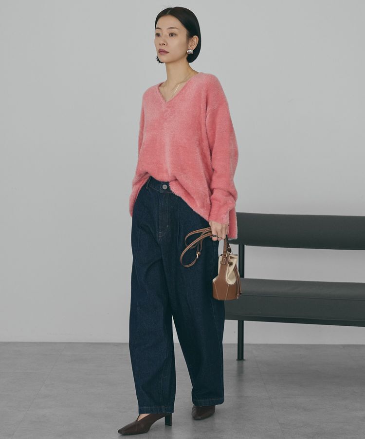 AMERICAN HOLIC「Vネックフェアリーニットプルオーバー」|ニット・セーター|