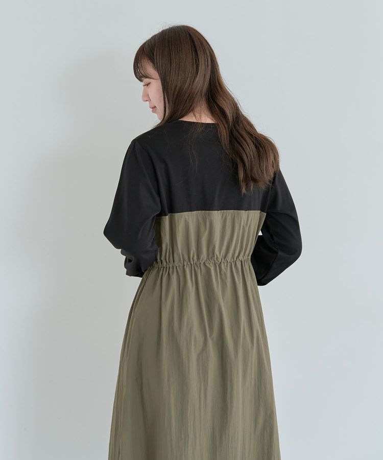 Green Parks「カットソードロストドッキングワンピース」|ワンピース|