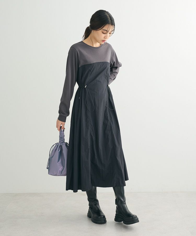 Green Parks「カットソードロストドッキングワンピース」|ワンピース|