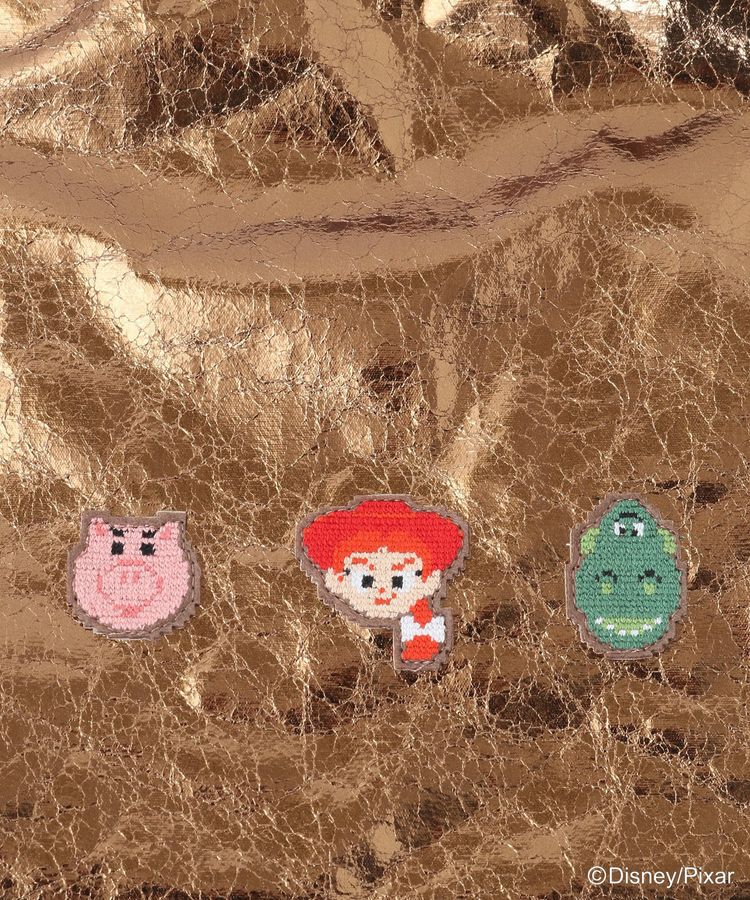 Green Parks「トイストーリー/メタリック巾着ポシェット」|ポーチ|